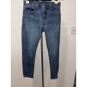 Levis 522 Straight Cut Jeans Women Size 30X30 Stretch Denim